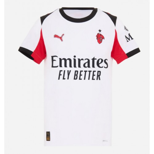 AC Milan Christian Pulisic #11 Venkovní Dres pro Dámy 2025-26 Krátkým Rukávem AC Milan Christian Pulisic #11 Venkovní Dres pro Dámy 2025-26 Krátkým Rukávem