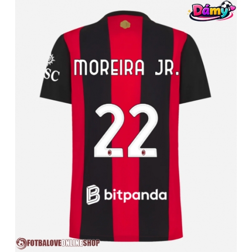AC Milan Diego Moreira #22 Domácí Dres pro Dámy 2026-27 Krátkým Rukávem