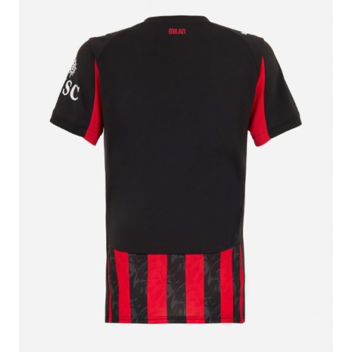 AC Milan Domácí Dres pro Dámy 2025-26 Krátkým Rukávem AC Milan Domácí Dres pro Dámy 2025-26 Krátkým Rukávem