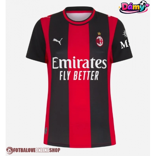 AC Milan Koni De Winter #5 Domácí Dres pro Dámy 2026-27 Krátkým Rukávem
