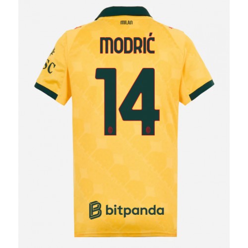 AC Milan Luka Modric #14 Alternativní Dres pro Dámy 2025-26 Krátkým Rukávem AC Milan Luka Modric #14 Alternativní Dres pro Dámy 2025-26 Krátkým Rukávem