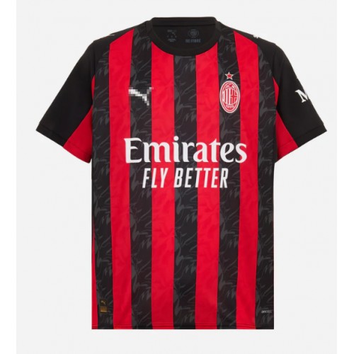 AC Milan Samuele Ricci #4 Domácí Dres 2025-26 Krátkým Rukávem AC Milan Samuele Ricci #4 Domácí Dres 2025-26 Krátkým Rukávem