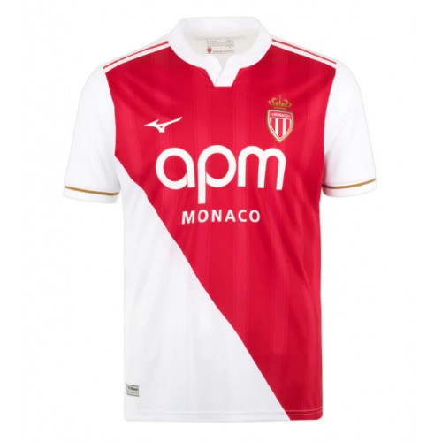 AS Monaco Folarin Balogun #9 Domácí Dres 2025-26 Krátkým Rukávem AS Monaco Folarin Balogun #9 Domácí Dres 2025-26 Krátkým Rukávem