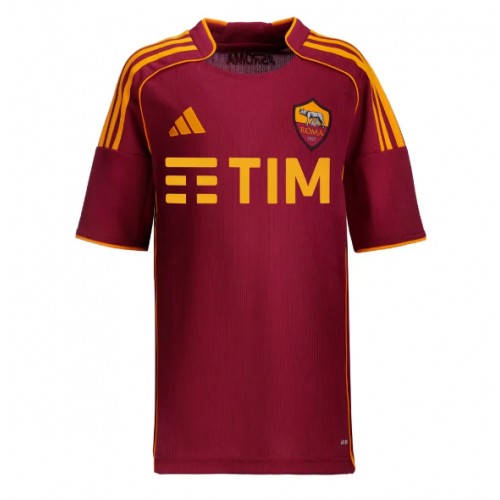 AS Roma Artem Dovbyk #9 Domácí Dres pro Dámy 2025-26 Krátkým Rukávem AS Roma Artem Dovbyk #9 Domácí Dres pro Dámy 2025-26 Krátkým Rukávem