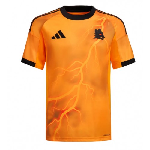 AS Roma Artem Dovbyk #9 Venkovní Dres 2025-26 Krátkým Rukávem AS Roma Artem Dovbyk #9 Venkovní Dres 2025-26 Krátkým Rukávem