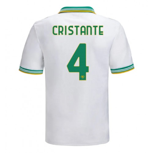 AS Roma Bryan Cristante #4 Alternativní Dres 2025-26 Krátkým Rukávem AS Roma Bryan Cristante #4 Alternativní Dres 2025-26 Krátkým Rukávem