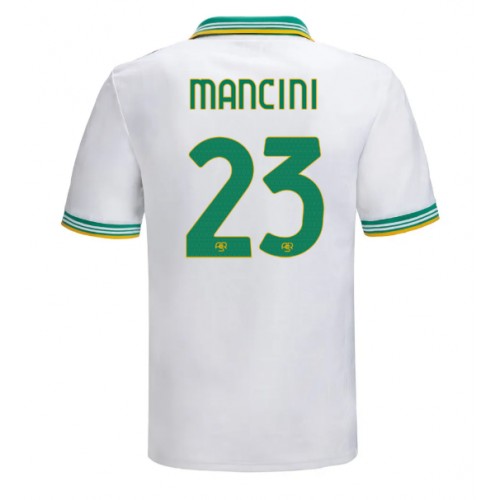 AS Roma Gianluca Mancini #23 Alternativní Dres 2025-26 Krátkým Rukávem AS Roma Gianluca Mancini #23 Alternativní Dres 2025-26 Krátkým Rukávem