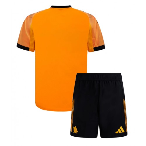 AS Roma Venkovní dres komplet pro Děti 2025-26 Krátkým Rukávem (+ Krátké kalhoty) AS Roma Venkovní dres komplet pro Děti 2025-26 Krátkým Rukávem (+ Krátké kalhoty)