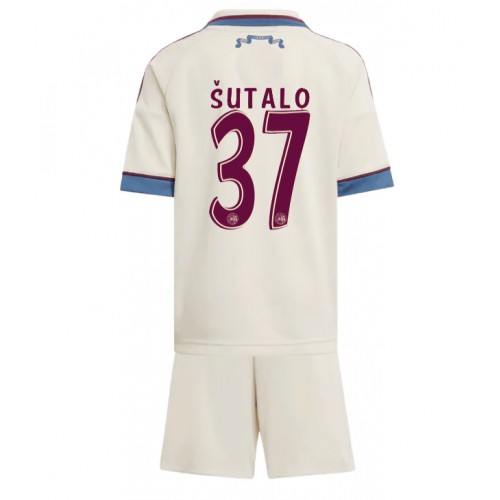 Ajax Josip Sutalo #37 Alternativní dres komplet pro Děti 2025-26 Krátkým Rukávem (+ Krátké kalhoty) Ajax Josip Sutalo #37 Alternativní dres komplet pro Děti 2025-26 Krátkým Rukávem (+ Krátké kalhoty)