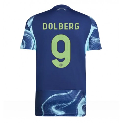 Ajax Kasper Dolberg #9 Venkovní Dres 2025-26 Krátkým Rukávem Ajax Kasper Dolberg #9 Venkovní Dres 2025-26 Krátkým Rukávem