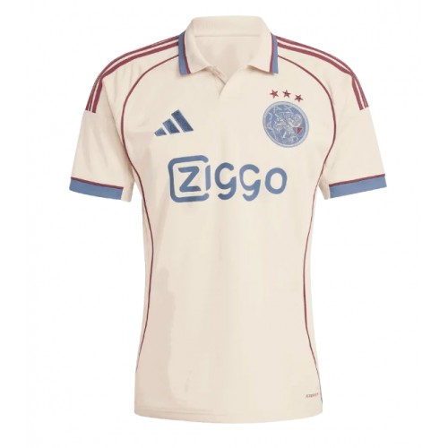 Ajax Oscar Gloukh #10 Alternativní Dres 2025-26 Krátkým Rukávem Ajax Oscar Gloukh #10 Alternativní Dres 2025-26 Krátkým Rukávem