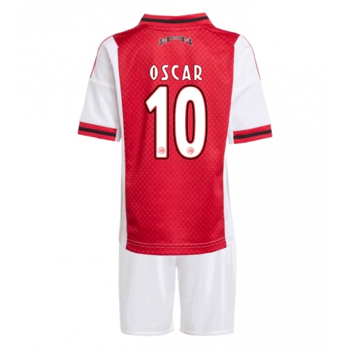 Ajax Oscar Gloukh #10 Domácí dres komplet pro Děti 2025-26 Krátkým Rukávem (+ Krátké kalhoty) Ajax Oscar Gloukh #10 Domácí dres komplet pro Děti 2025-26 Krátkým Rukávem (+ Krátké kalhoty)
