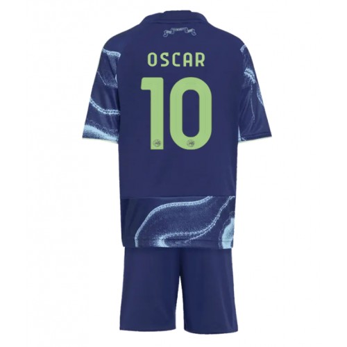 Ajax Oscar Gloukh #10 Venkovní dres komplet pro Děti 2025-26 Krátkým Rukávem (+ Krátké kalhoty) Ajax Oscar Gloukh #10 Venkovní dres komplet pro Děti 2025-26 Krátkým Rukávem (+ Krátké kalhoty)