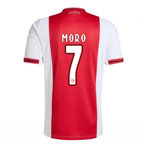 Ajax Raul Moro #7 Domácí Dres 2025-26 Krátkým Rukávem Ajax Raul Moro #7 Domácí Dres 2025-26 Krátkým Rukávem
