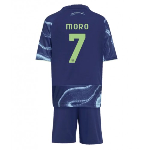 Ajax Raul Moro #7 Venkovní dres komplet pro Děti 2025-26 Krátkým Rukávem (+ Krátké kalhoty) Ajax Raul Moro #7 Venkovní dres komplet pro Děti 2025-26 Krátkým Rukávem (+ Krátké kalhoty)