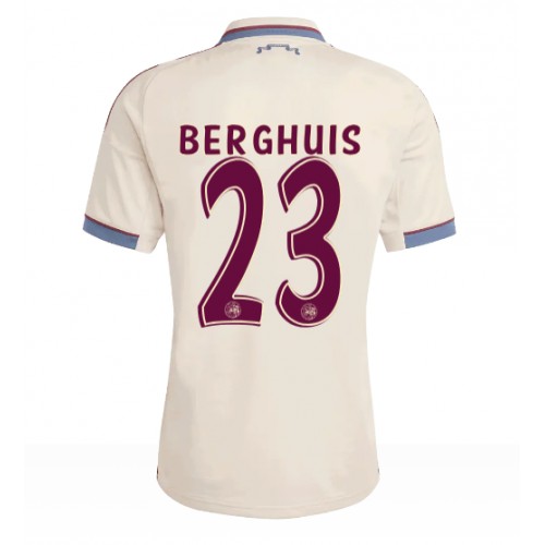 Ajax Steven Berghuis #23 Alternativní Dres 2025-26 Krátkým Rukávem Ajax Steven Berghuis #23 Alternativní Dres 2025-26 Krátkým Rukávem
