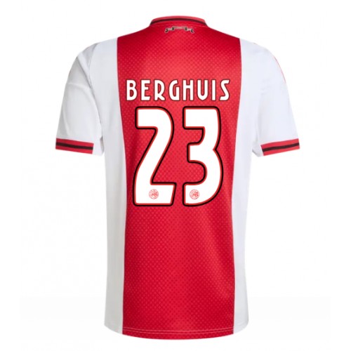 Ajax Steven Berghuis #23 Domácí Dres 2025-26 Krátkým Rukávem Ajax Steven Berghuis #23 Domácí Dres 2025-26 Krátkým Rukávem