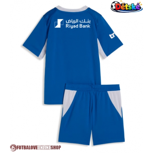 Al-Hilal Domácí dres komplet pro Děti 2026-27 Krátkým Rukávem (+ Krátké kalhoty)