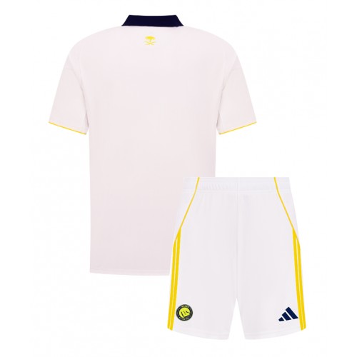 Al-Nassr Alternativní dres komplet pro Děti 2025-26 Krátkým Rukávem (+ Krátké kalhoty)