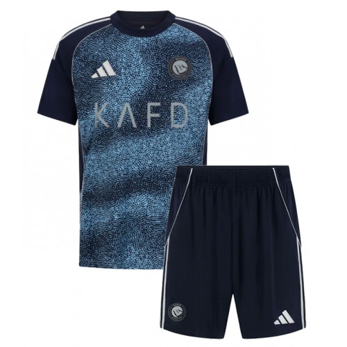 Al-Nassr Cristiano Ronaldo #7 Venkovní dres komplet pro Děti 2025-26 Krátkým Rukávem (+ Krátké kalhoty)
