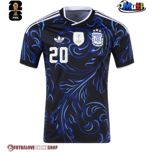 Argentina Alexis Mac Allister #20 Venkovní Dres MS 2026 Krátkým Rukávem