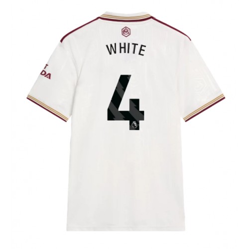 Arsenal Ben White #4 Alternativní Dres 2025-26 Krátkým Rukávem Arsenal Ben White #4 Alternativní Dres 2025-26 Krátkým Rukávem