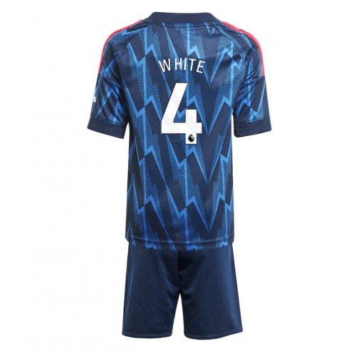Arsenal Ben White #4 Venkovní dres komplet pro Děti 2025-26 Krátkým Rukávem (+ Krátké kalhoty) Arsenal Ben White #4 Venkovní dres komplet pro Děti 2025-26 Krátkým Rukávem (+ Krátké kalhoty)