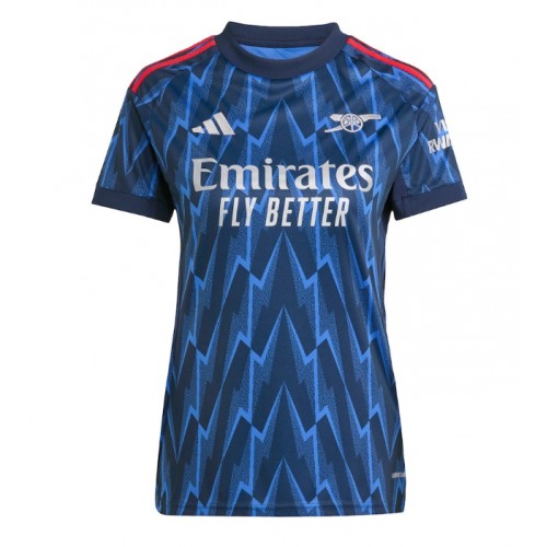 Arsenal Declan Rice #41 Venkovní Dres pro Dámy 2025-26 Krátkým Rukávem Arsenal Declan Rice #41 Venkovní Dres pro Dámy 2025-26 Krátkým Rukávem