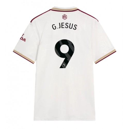 Arsenal Gabriel Jesus #9 Alternativní Dres 2025-26 Krátkým Rukávem Arsenal Gabriel Jesus #9 Alternativní Dres 2025-26 Krátkým Rukávem