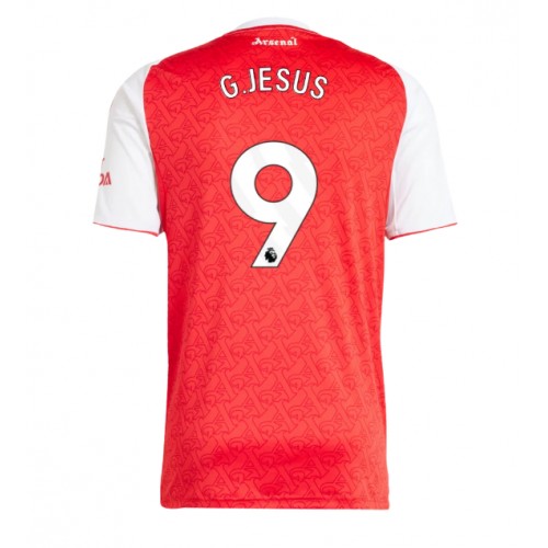 Arsenal Gabriel Jesus #9 Domácí Dres 2025-26 Krátkým Rukávem Arsenal Gabriel Jesus #9 Domácí Dres 2025-26 Krátkým Rukávem