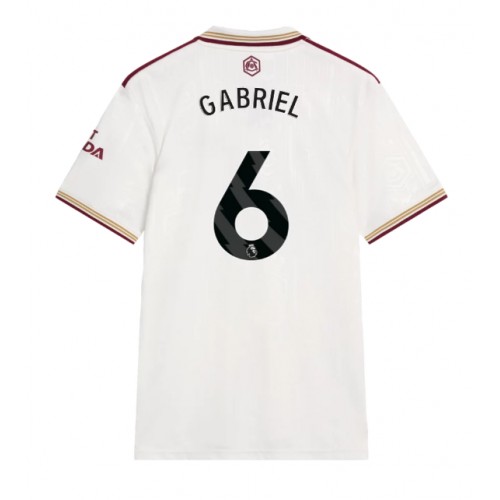 Arsenal Gabriel Magalhaes #6 Alternativní Dres 2025-26 Krátkým Rukávem Arsenal Gabriel Magalhaes #6 Alternativní Dres 2025-26 Krátkým Rukávem