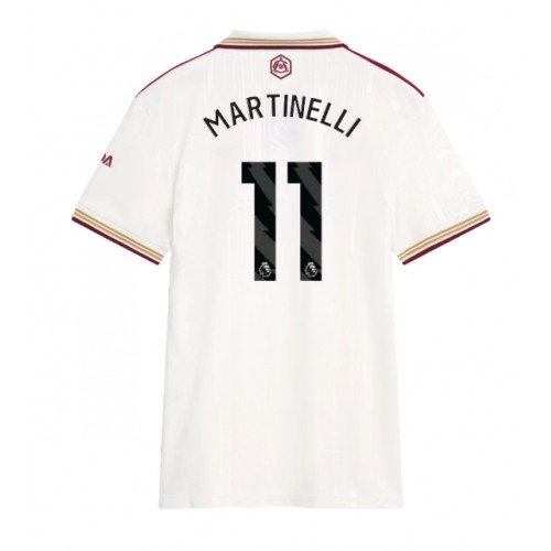 Arsenal Gabriel Martinelli #11 Alternativní Dres pro Dámy 2025-26 Krátkým Rukávem Arsenal Gabriel Martinelli #11 Alternativní Dres pro Dámy 2025-26 Krátkým Rukávem