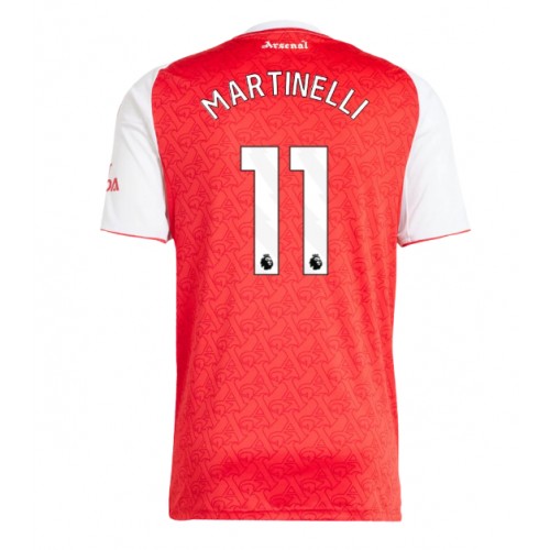 Arsenal Gabriel Martinelli #11 Domácí Dres 2025-26 Krátkým Rukávem Arsenal Gabriel Martinelli #11 Domácí Dres 2025-26 Krátkým Rukávem