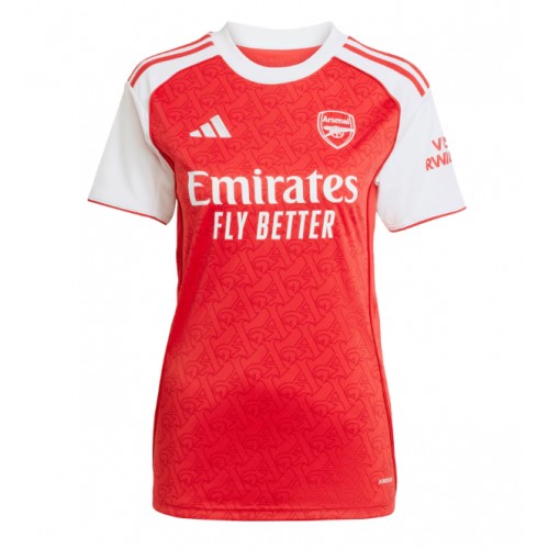 Arsenal Gabriel Martinelli #11 Domácí Dres pro Dámy 2025-26 Krátkým Rukávem Arsenal Gabriel Martinelli #11 Domácí Dres pro Dámy 2025-26 Krátkým Rukávem