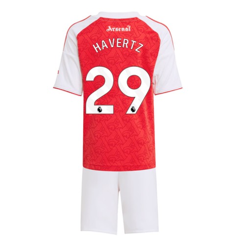 Arsenal Kai Havertz #29 Domácí dres komplet pro Děti 2025-26 Krátkým Rukávem (+ Krátké kalhoty) Arsenal Kai Havertz #29 Domácí dres komplet pro Děti 2025-26 Krátkým Rukávem (+ Krátké kalhoty)