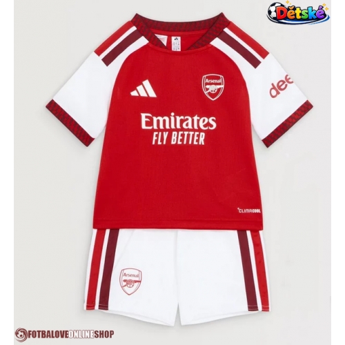 Arsenal Martin Odegaard #8 Domácí dres komplet pro Děti 2026-27 Krátkým Rukávem (+ Krátké kalhoty)