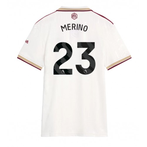 Arsenal Mikel Merino #23 Alternativní Dres pro Dámy 2025-26 Krátkým Rukávem Arsenal Mikel Merino #23 Alternativní Dres pro Dámy 2025-26 Krátkým Rukávem