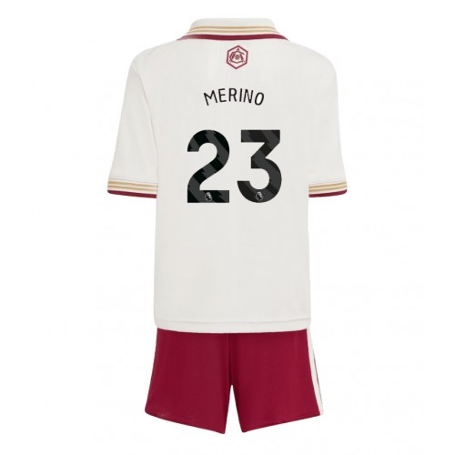 Arsenal Mikel Merino #23 Alternativní dres komplet pro Děti 2025-26 Krátkým Rukávem (+ Krátké kalhoty) Arsenal Mikel Merino #23 Alternativní dres komplet pro Děti 2025-26 Krátkým Rukávem (+ Krátké kalhoty)