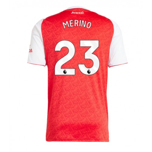 Arsenal Mikel Merino #23 Domácí Dres 2025-26 Krátkým Rukávem Arsenal Mikel Merino #23 Domácí Dres 2025-26 Krátkým Rukávem