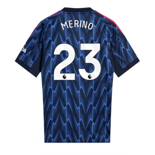 Arsenal Mikel Merino #23 Venkovní Dres 2025-26 Krátkým Rukávem Arsenal Mikel Merino #23 Venkovní Dres 2025-26 Krátkým Rukávem