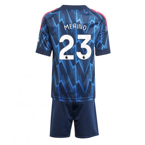 Arsenal Mikel Merino #23 Venkovní dres komplet pro Děti 2025-26 Krátkým Rukávem (+ Krátké kalhoty) Arsenal Mikel Merino #23 Venkovní dres komplet pro Děti 2025-26 Krátkým Rukávem (+ Krátké kalhoty)