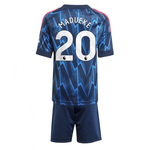 Arsenal Noni Madueke #20 Venkovní dres komplet pro Děti 2025-26 Krátkým Rukávem (+ Krátké kalhoty) Arsenal Noni Madueke #20 Venkovní dres komplet pro Děti 2025-26 Krátkým Rukávem (+ Krátké kalhoty)