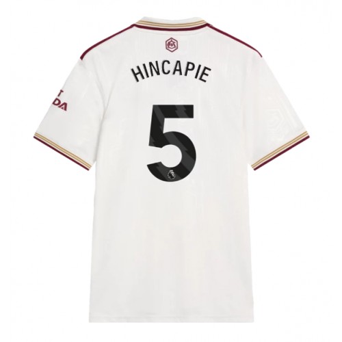 Arsenal Piero Hincapie #5 Alternativní Dres 2025-26 Krátkým Rukávem Arsenal Piero Hincapie #5 Alternativní Dres 2025-26 Krátkým Rukávem