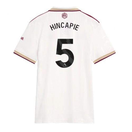 Arsenal Piero Hincapie #5 Alternativní Dres pro Dámy 2025-26 Krátkým Rukávem Arsenal Piero Hincapie #5 Alternativní Dres pro Dámy 2025-26 Krátkým Rukávem