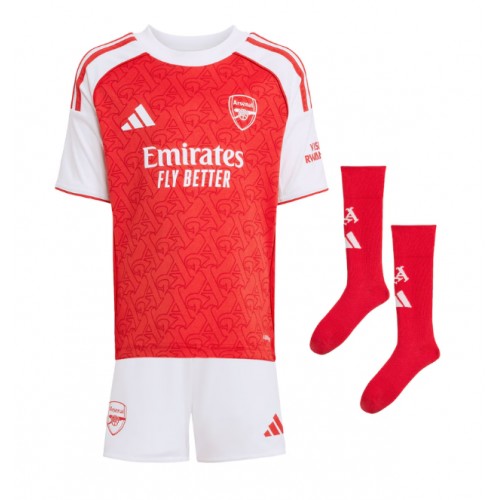 Arsenal Piero Hincapie #5 Domácí dres komplet pro Děti 2025-26 Krátkým Rukávem (+ Krátké kalhoty) Arsenal Piero Hincapie #5 Domácí dres komplet pro Děti 2025-26 Krátkým Rukávem (+ Krátké kalhoty)
