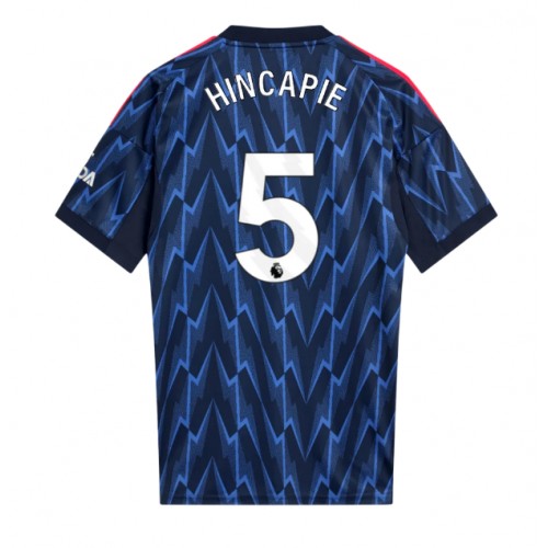 Arsenal Piero Hincapie #5 Venkovní Dres 2025-26 Krátkým Rukávem Arsenal Piero Hincapie #5 Venkovní Dres 2025-26 Krátkým Rukávem