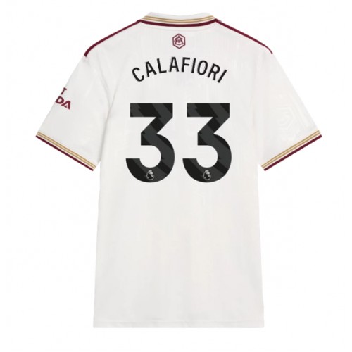 Arsenal Riccardo Calafiori #33 Alternativní Dres 2025-26 Krátkým Rukávem Arsenal Riccardo Calafiori #33 Alternativní Dres 2025-26 Krátkým Rukávem