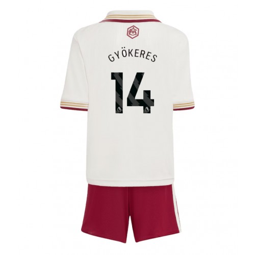Arsenal Viktor Gyokeres #14 Alternativní dres komplet pro Děti 2025-26 Krátkým Rukávem (+ Krátké kalhoty) Arsenal Viktor Gyokeres #14 Alternativní dres komplet pro Děti 2025-26 Krátkým Rukávem (+ Krátké kalhoty)