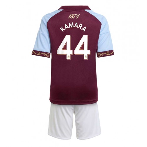 Aston Villa Boubacar Kamara #44 Domácí dres komplet pro Děti 2025-26 Krátkým Rukávem (+ Krátké kalhoty) Aston Villa Boubacar Kamara #44 Domácí dres komplet pro Děti 2025-26 Krátkým Rukávem (+ Krátké kalhoty)
