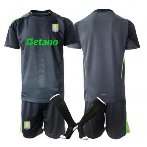 Aston Villa Brankář Domácí dres komplet pro Děti 2025-26 Krátkým Rukávem (+ Krátké kalhoty) Aston Villa Brankář Domácí dres komplet pro Děti 2025-26 Krátkým Rukávem (+ Krátké kalhoty)